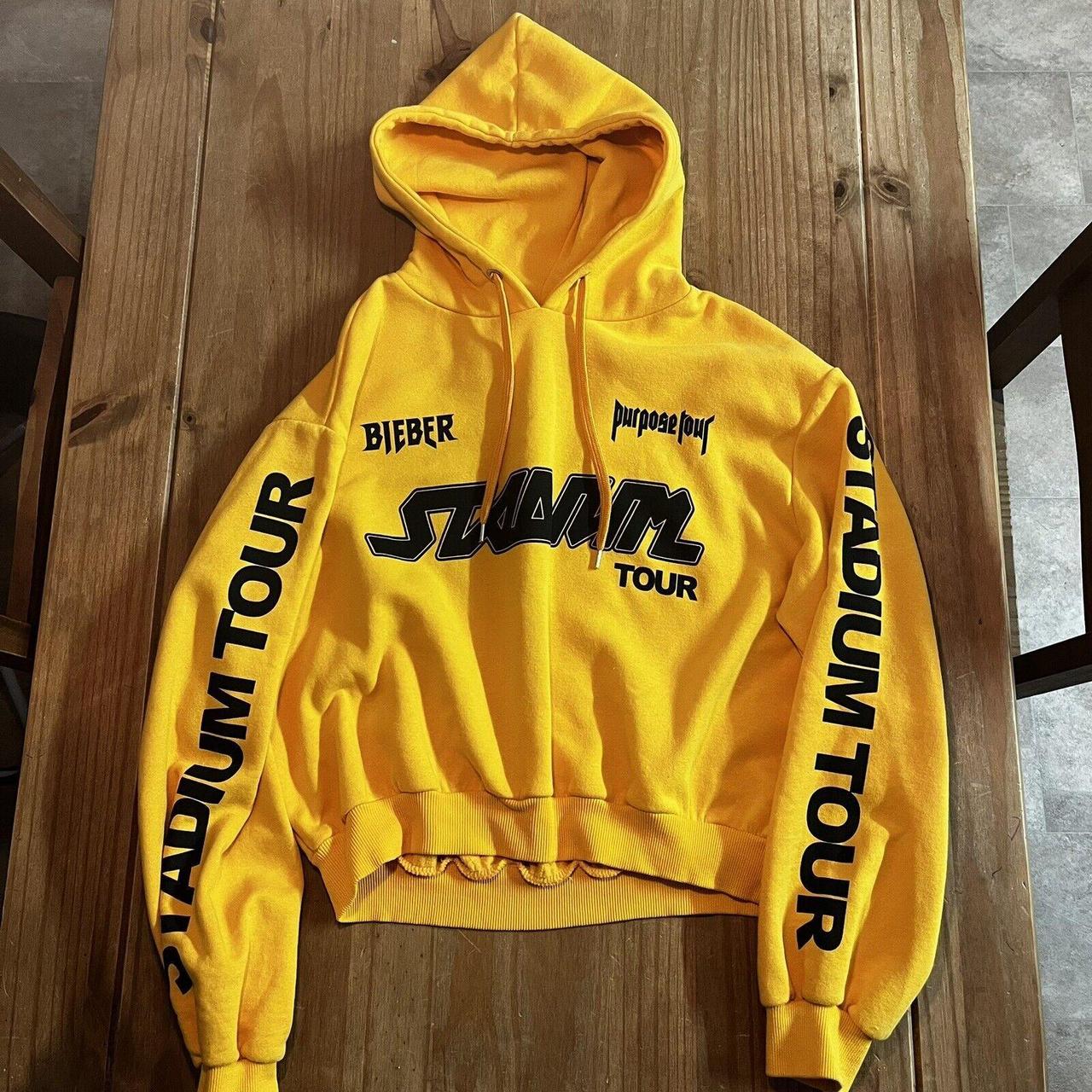 Justin Bieber Stadium Tour Purpose Tour Yellow. Depop