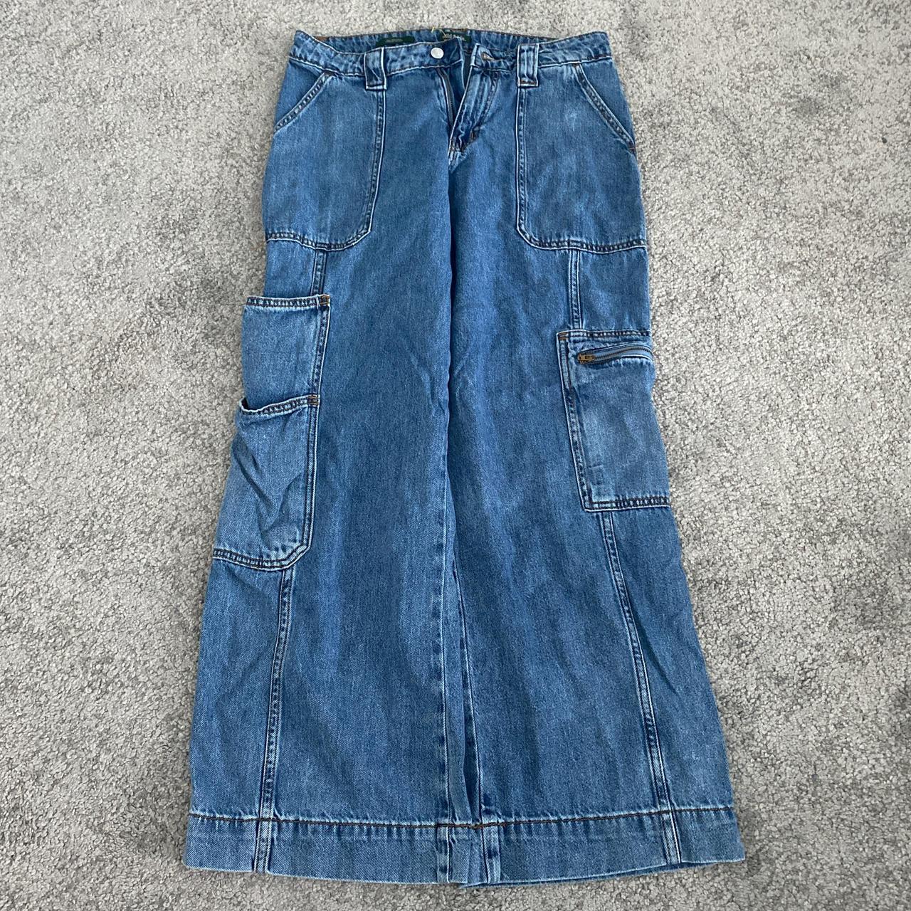 BAGGY CARGO SKATER WILD FABLE JEANS (32 inch waist,... - Depop