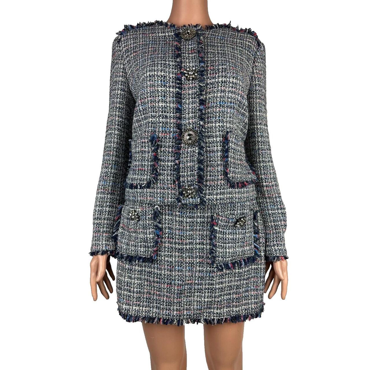 Tweed skirt suit outlet zara