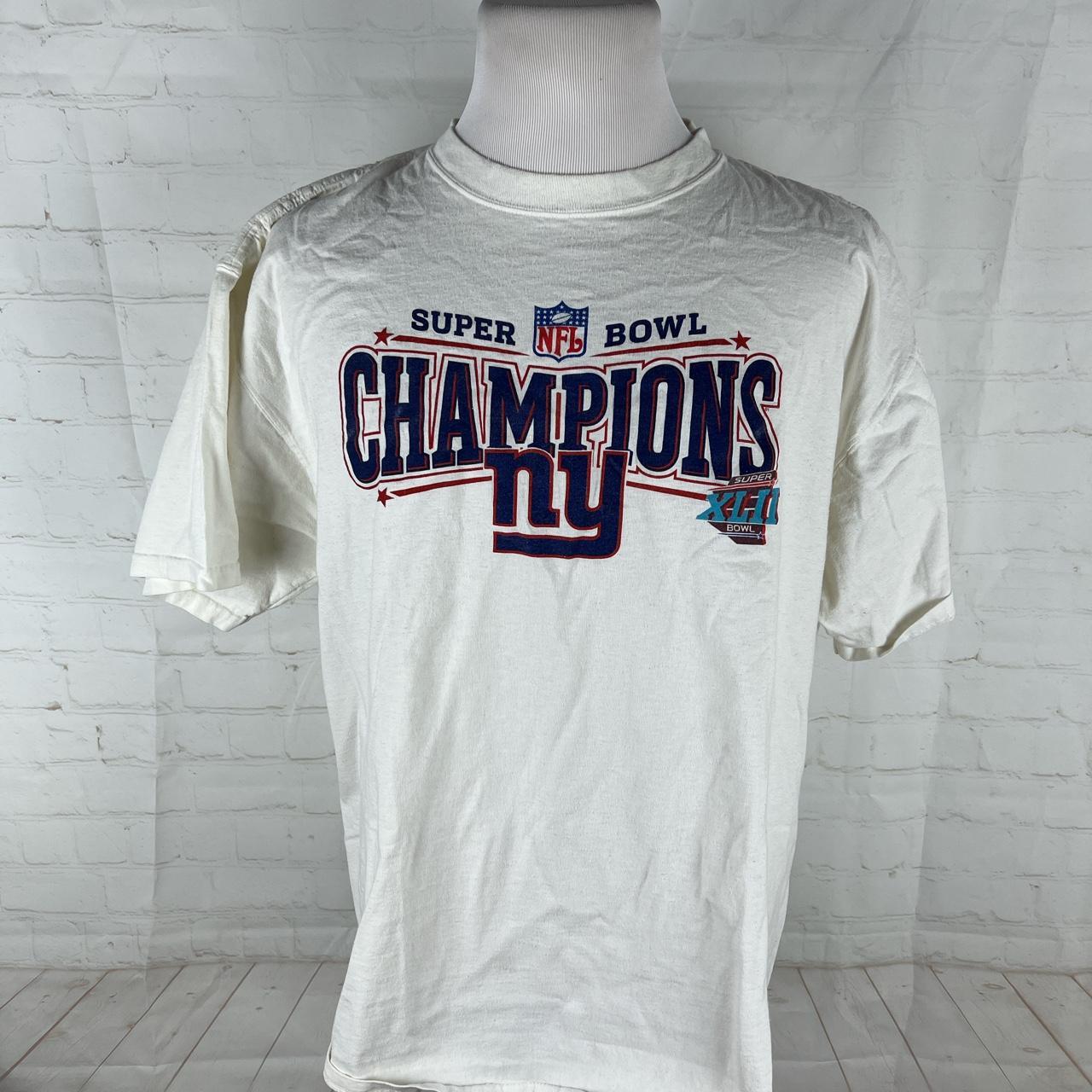 super bowl xlii shirt