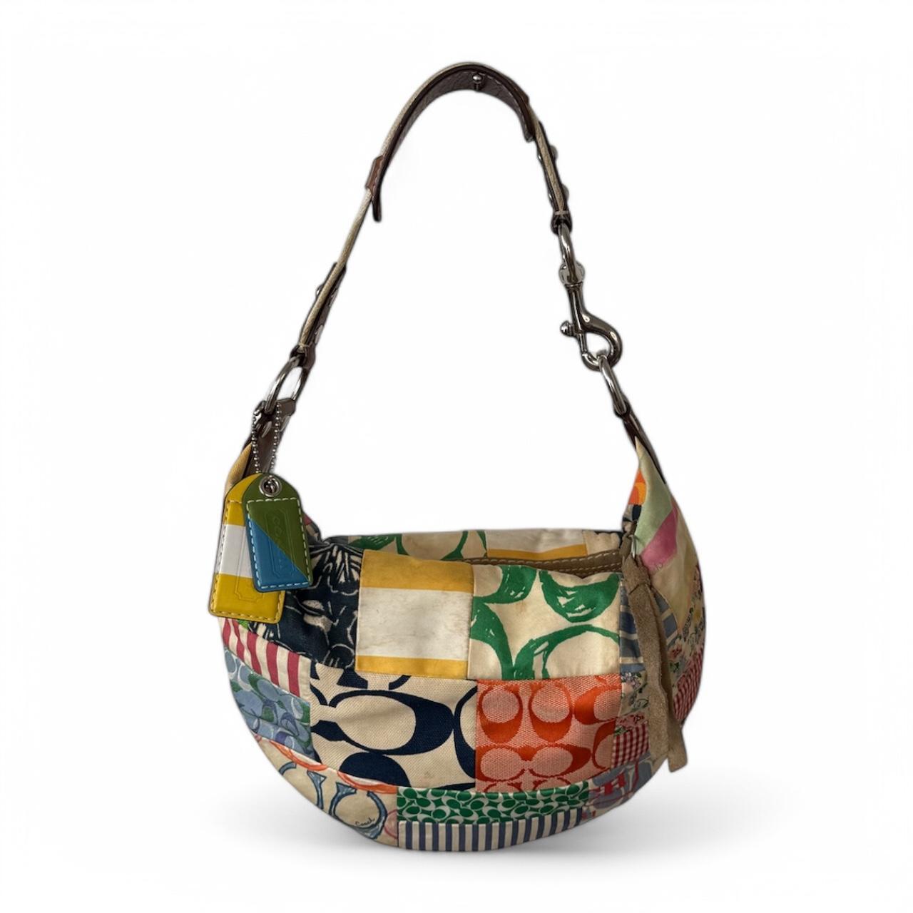 Vintage Coach Multicolor Patchwork Hobo Bag – Style | Depop