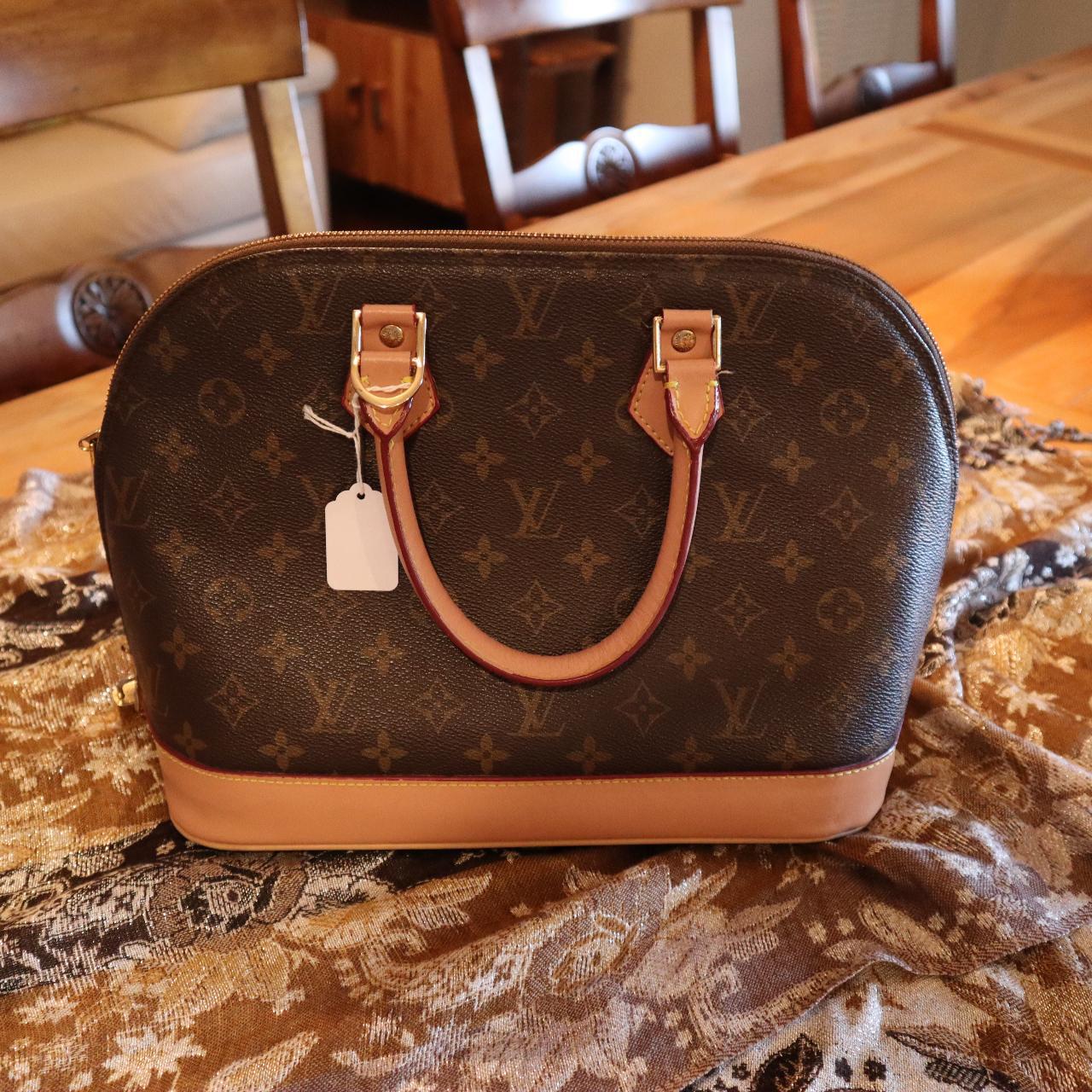 Louis Vuitton Vintage Shoulder Bag, Brown Depop