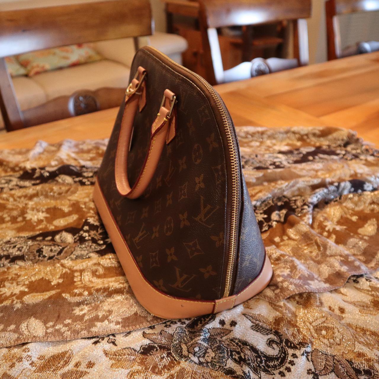 Louis Vuitton Vintage Shoulder Bag, Brown Depop
