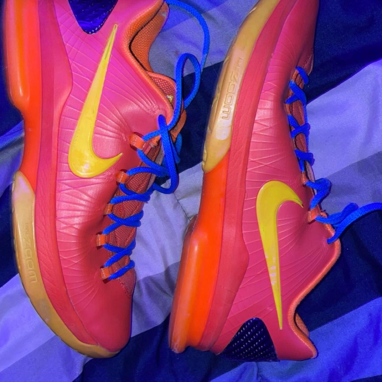 KD 5 Elite Low Team Orange Size 9 Used in Fair. Depop