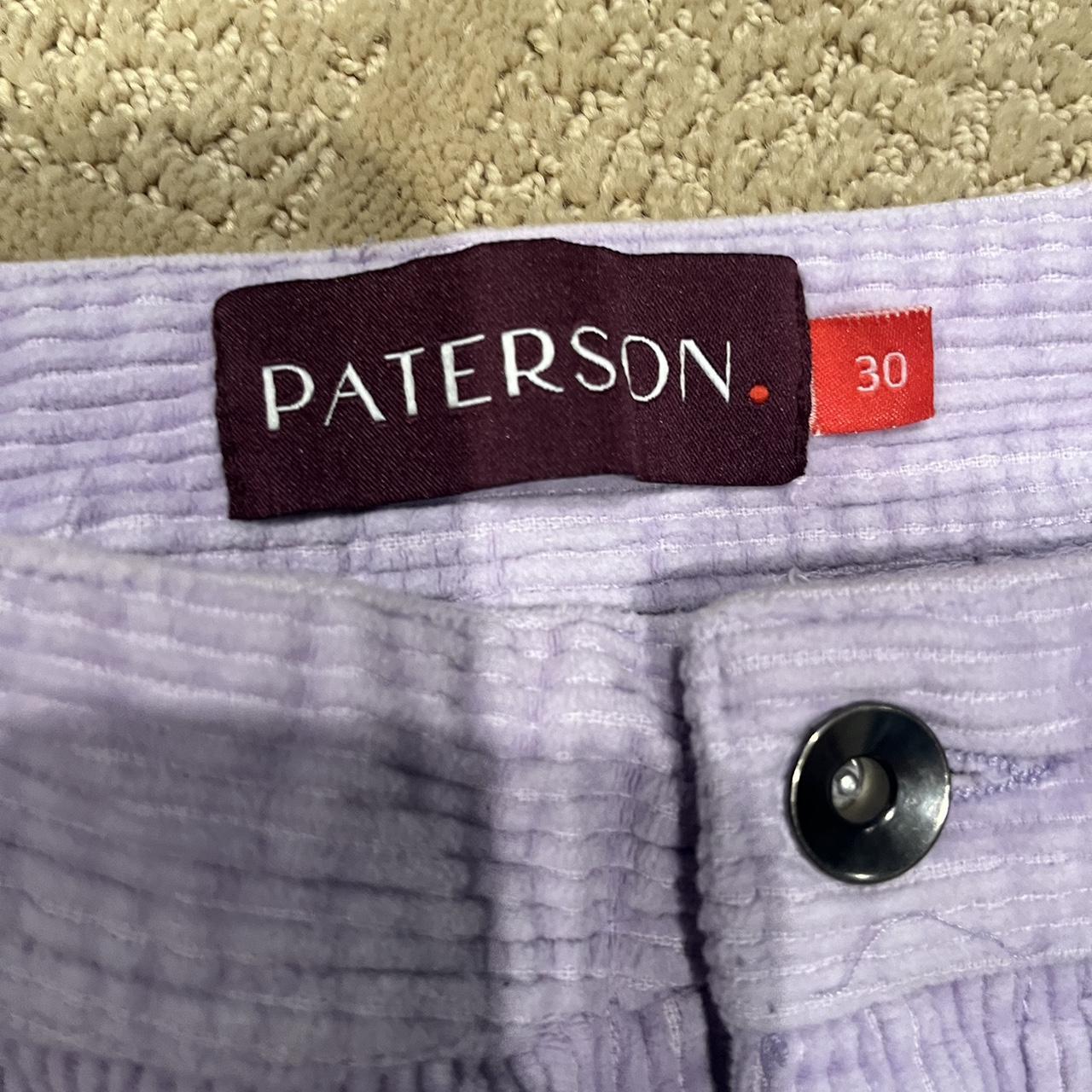 Purple corduroy pattersons pants. Never worn #comfy  - Depop