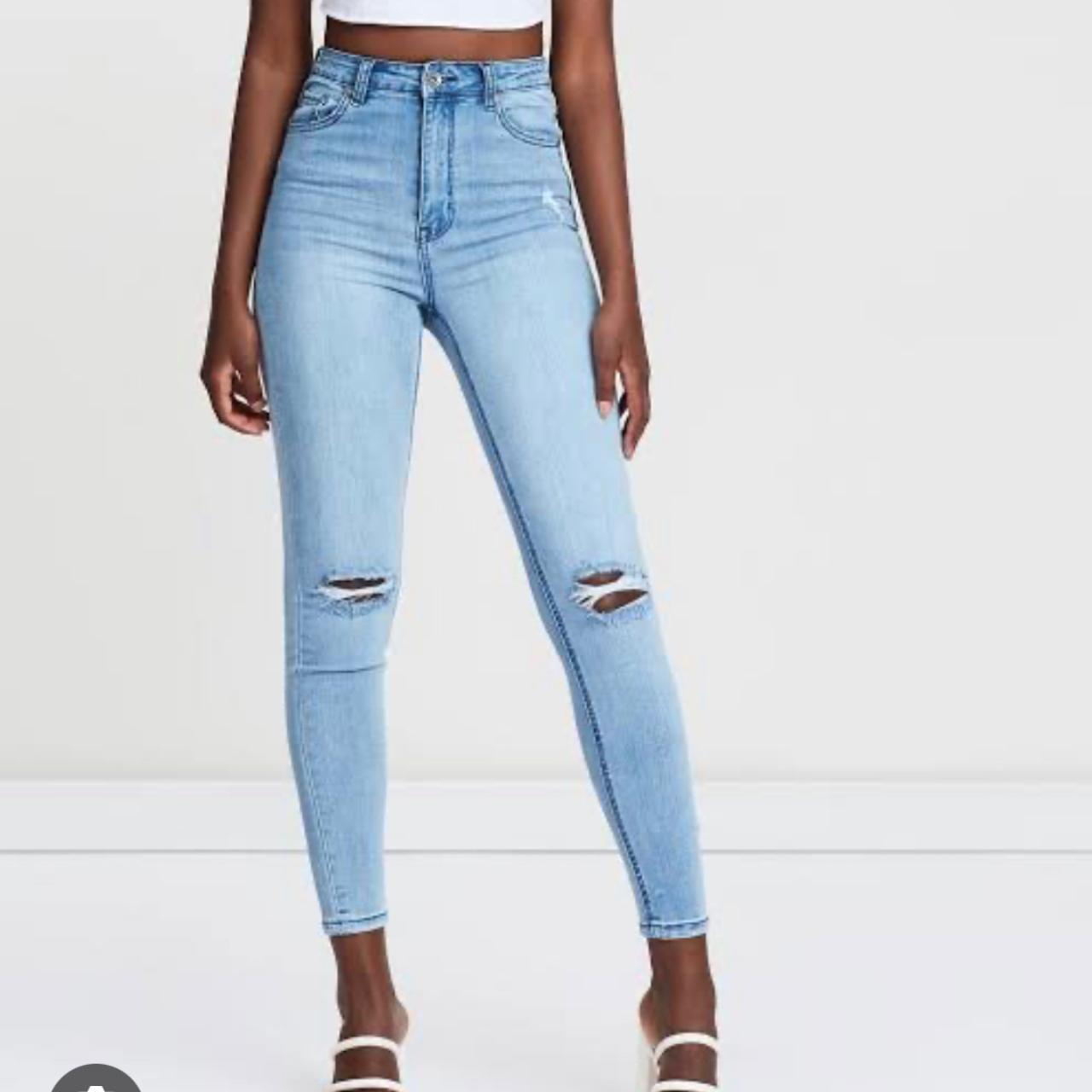 silent theory jeans worn once perfect condition... Depop