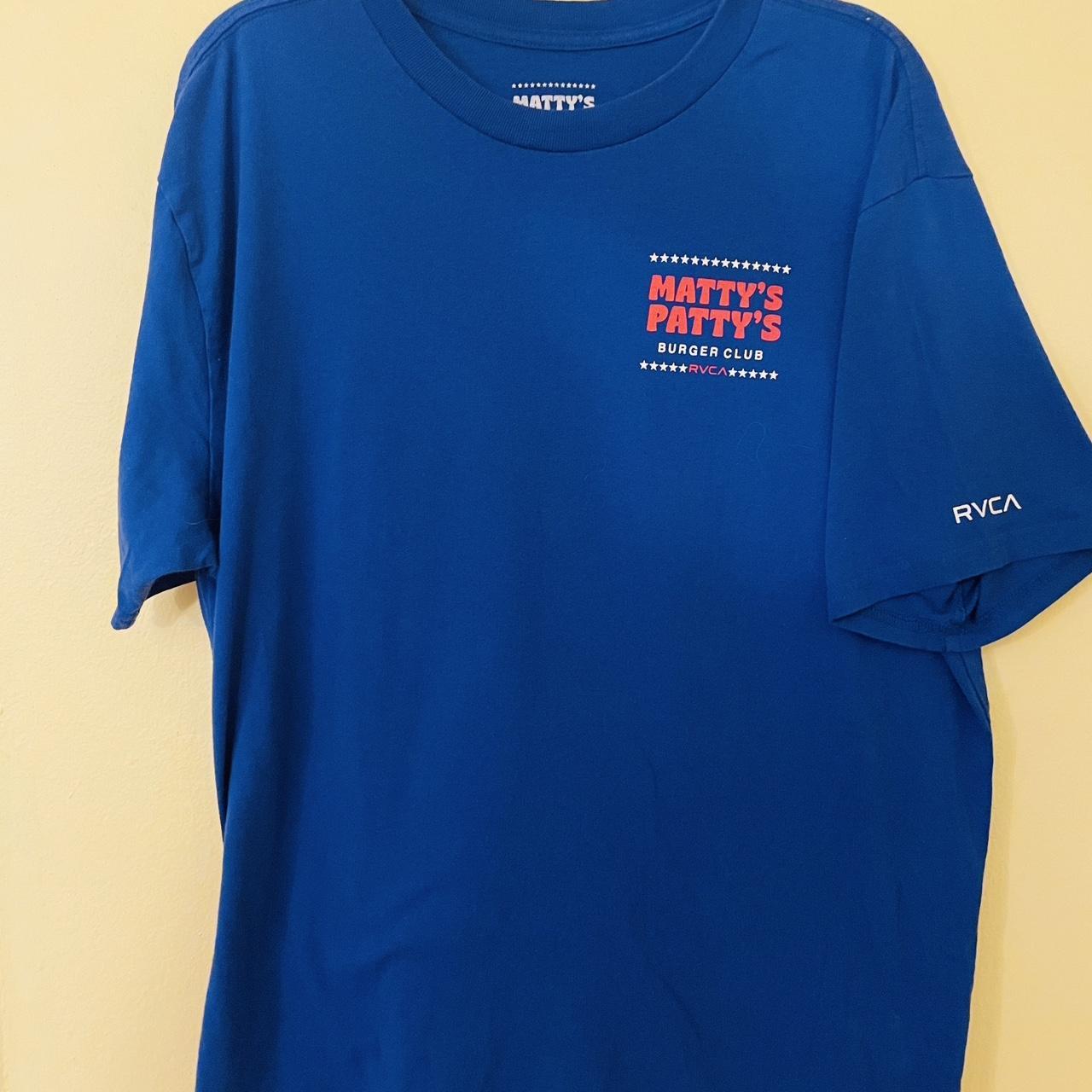 RVCA X Matty Matheson Mattys Pattys Burger Club T Depop