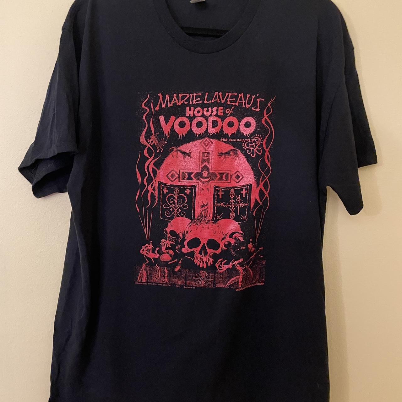 Mary Laveau's House of Voodoo T shirt, size XL. ... - Depop
