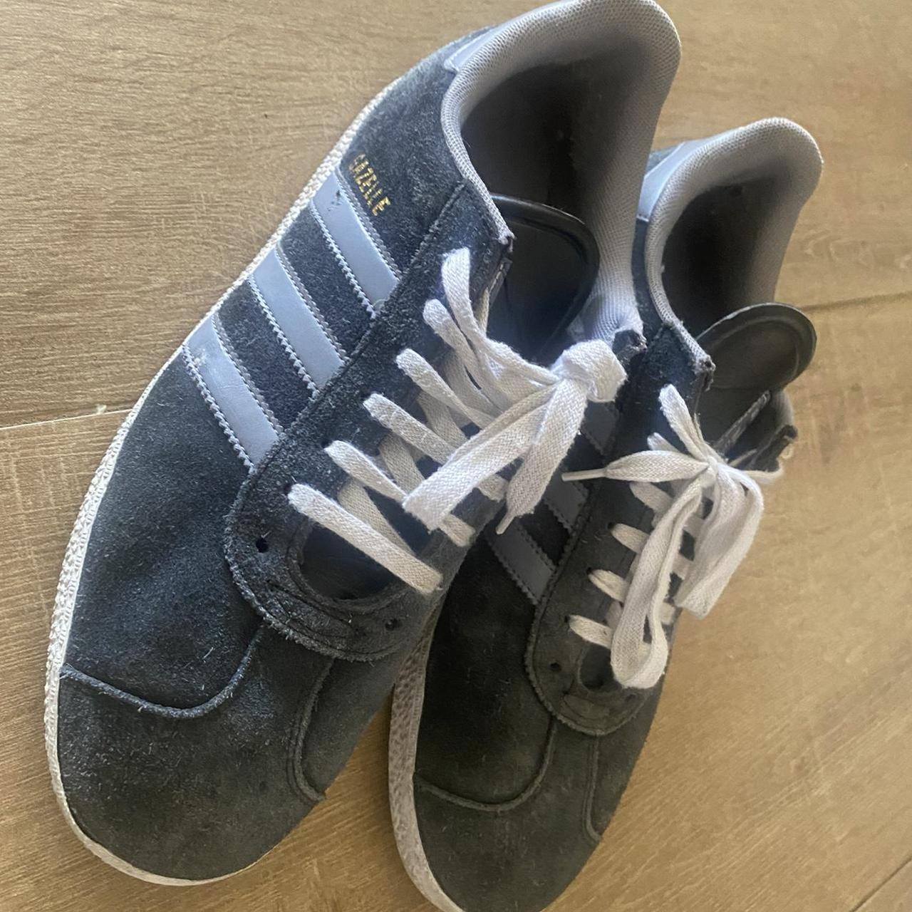 mens gazelles grey