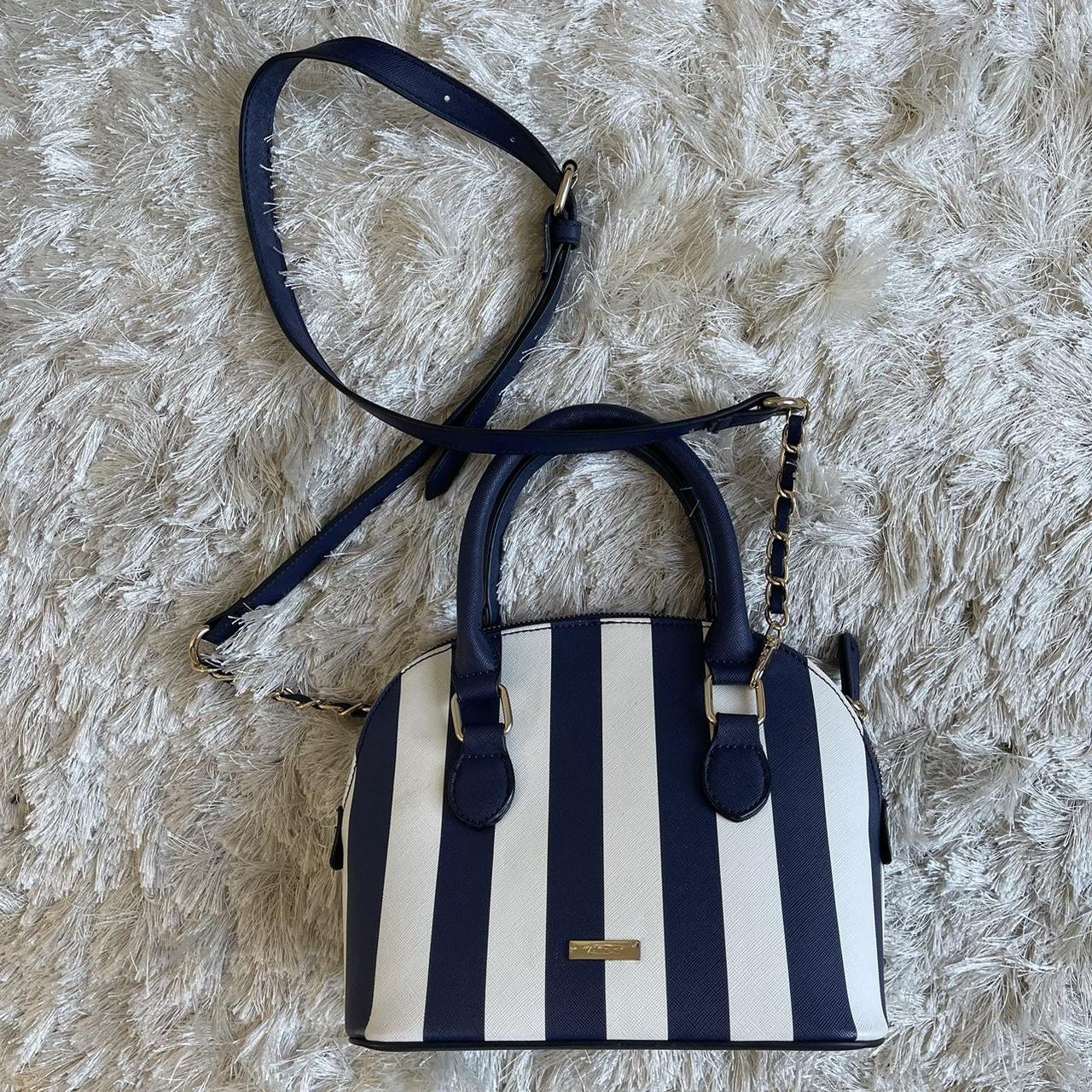 Aldo navy blue on sale bag