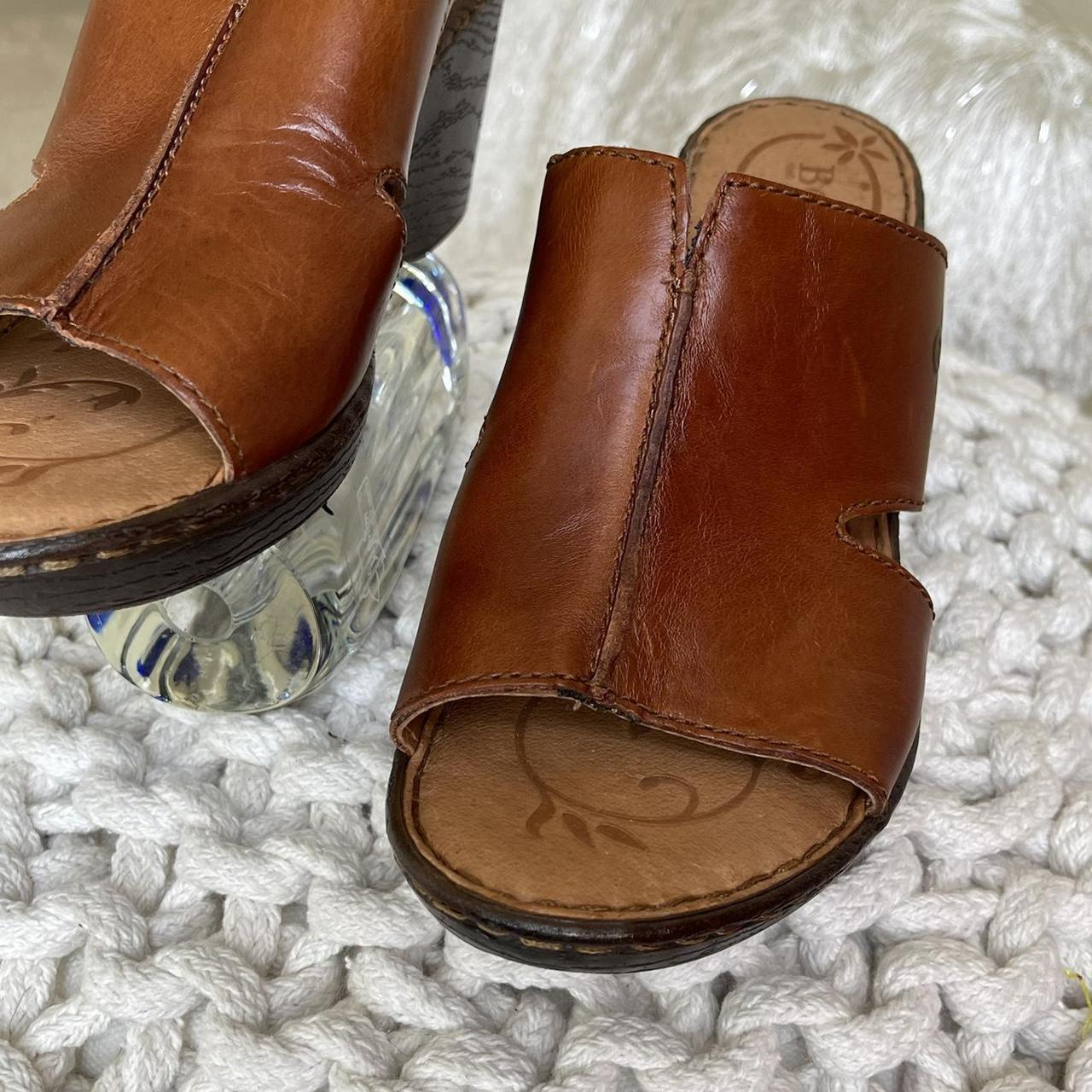 born brown sandals