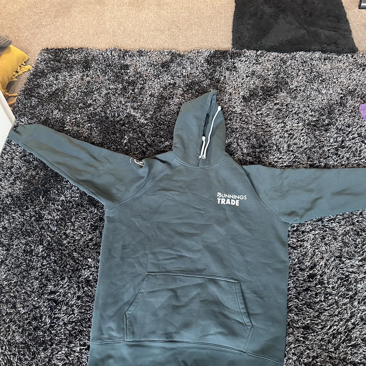 Bunnings clearance green hoodie