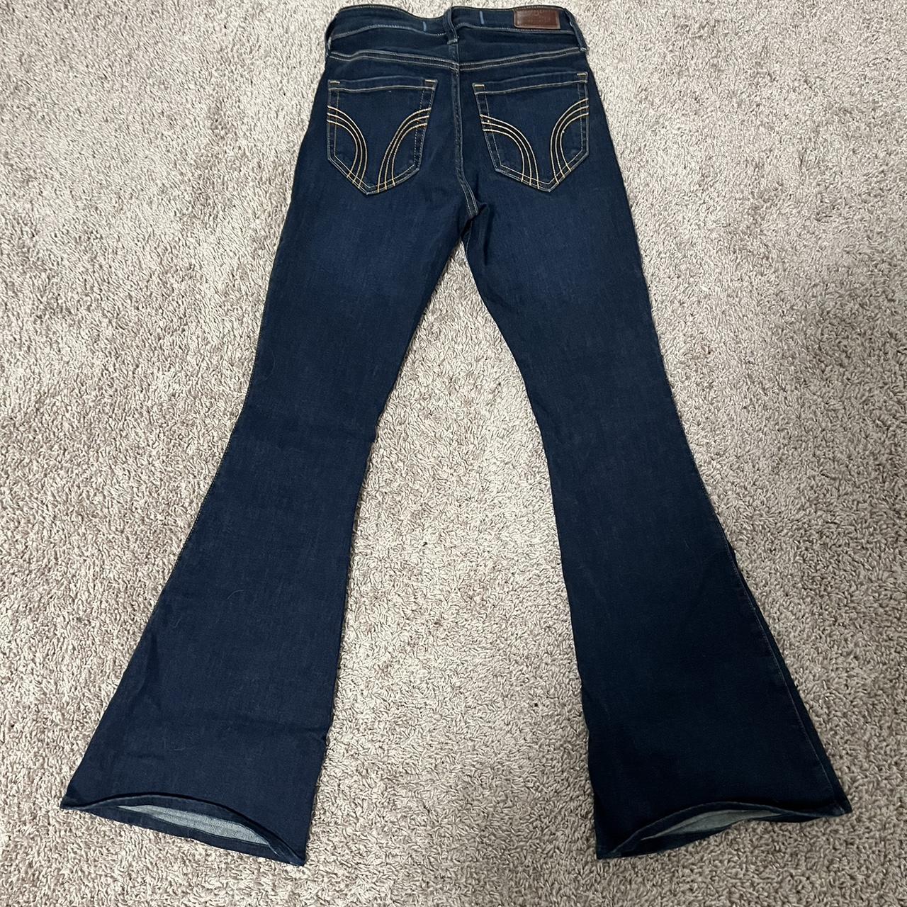 Hollister Highrise Flare jeans - Depop