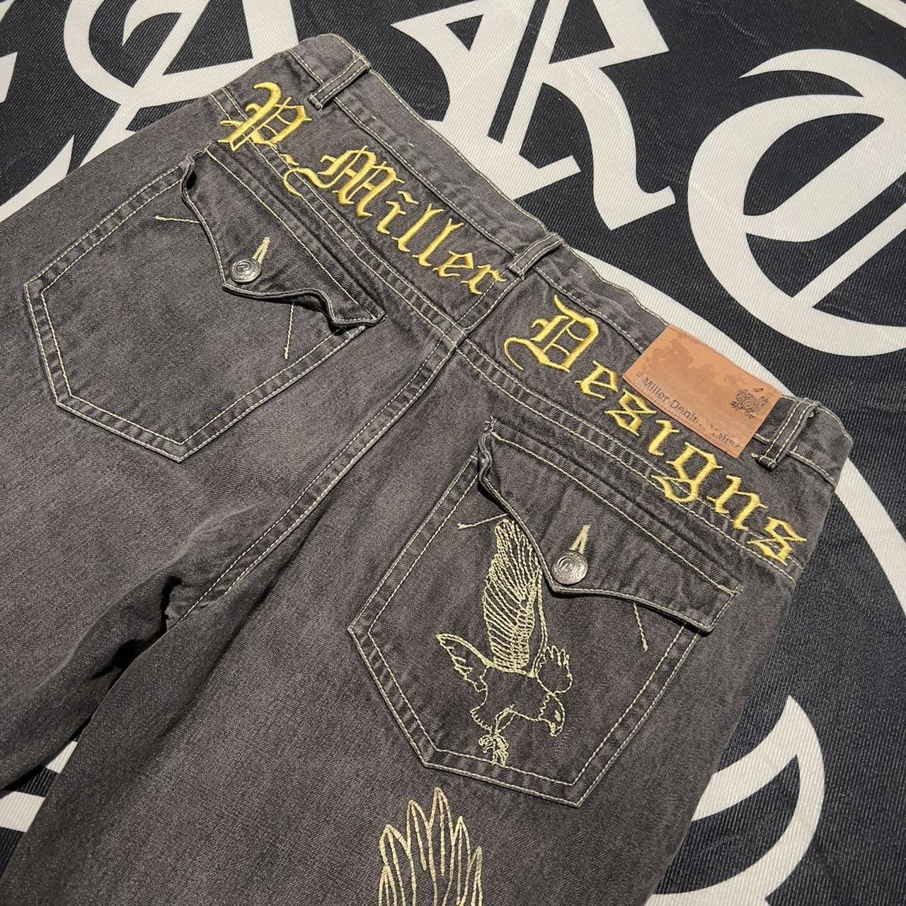 American Vintage Men's Grey Jeans Depop