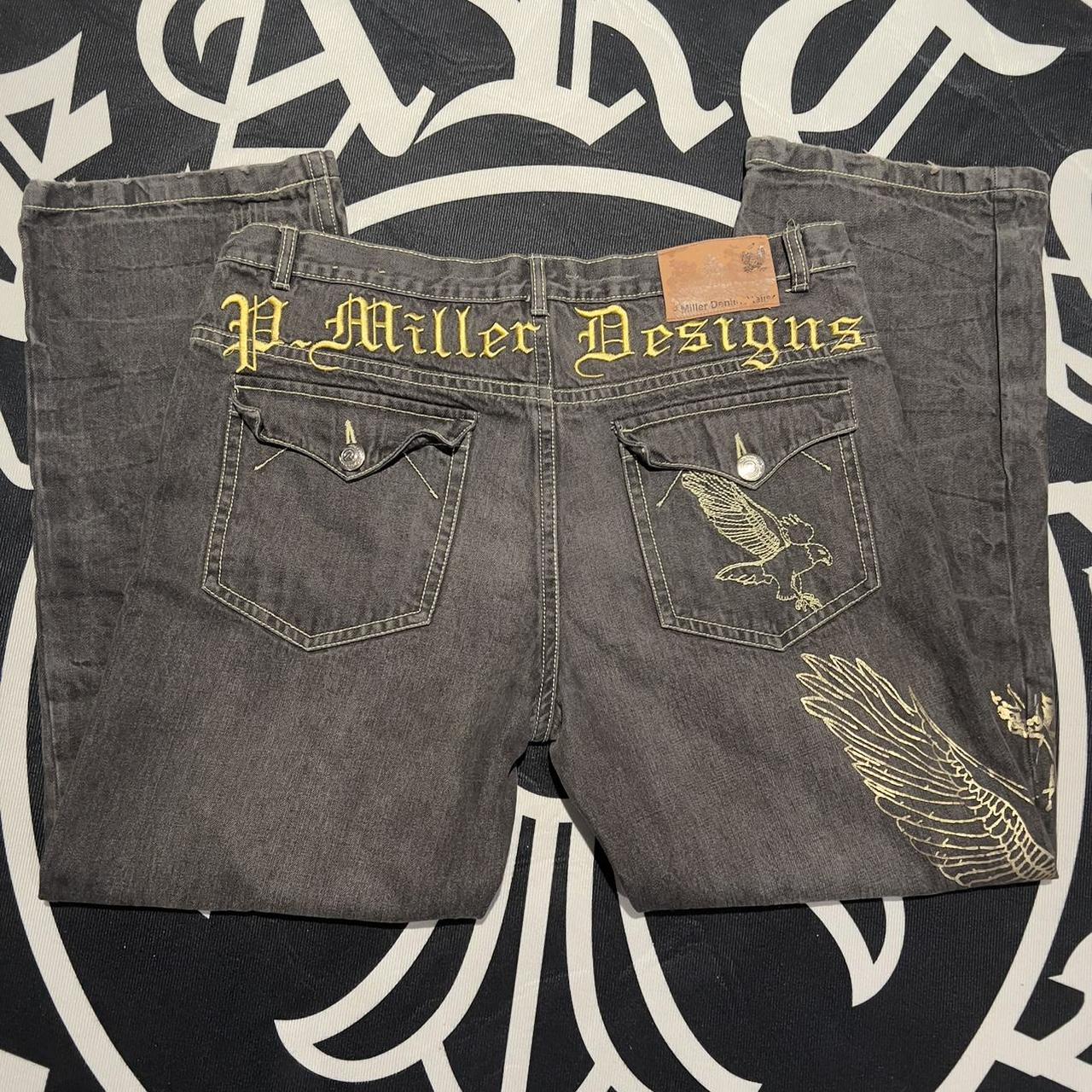 American Vintage Men's Grey Jeans Depop