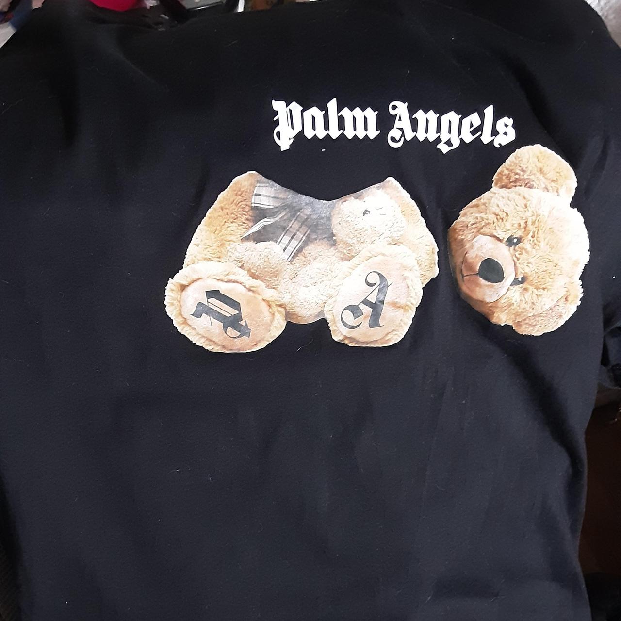 AffordableThreadsUS Palm Angels Skeleton Bear T-Shirt