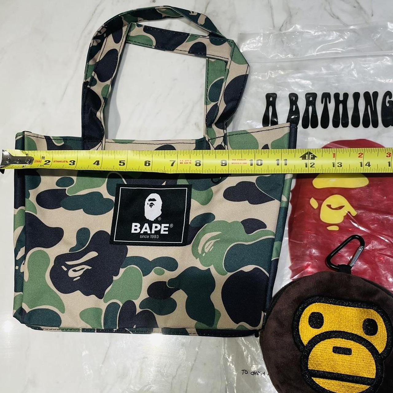 A Bathing Ape Tote Bag w/ Baby Milo Foldable... Depop