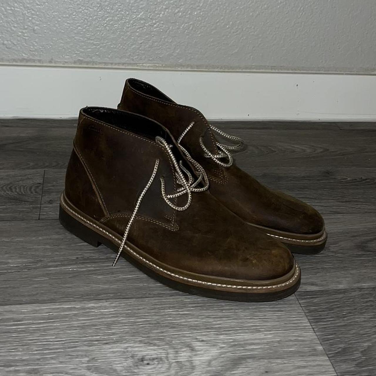Clarks Men's Brown Boots | Depop
