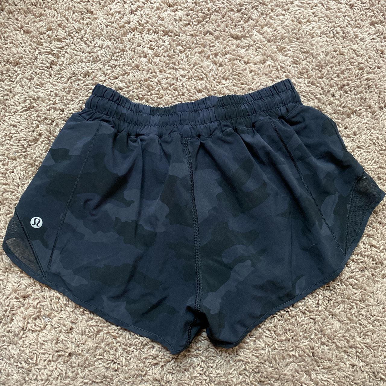 Lulu hotty hot low rise camo shorts #lululemon... - Depop