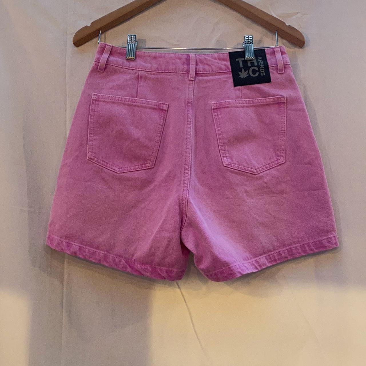 AFENDS HOT PINK DENIM SHORTS 🥵 BRAND NEW WITH... - Depop