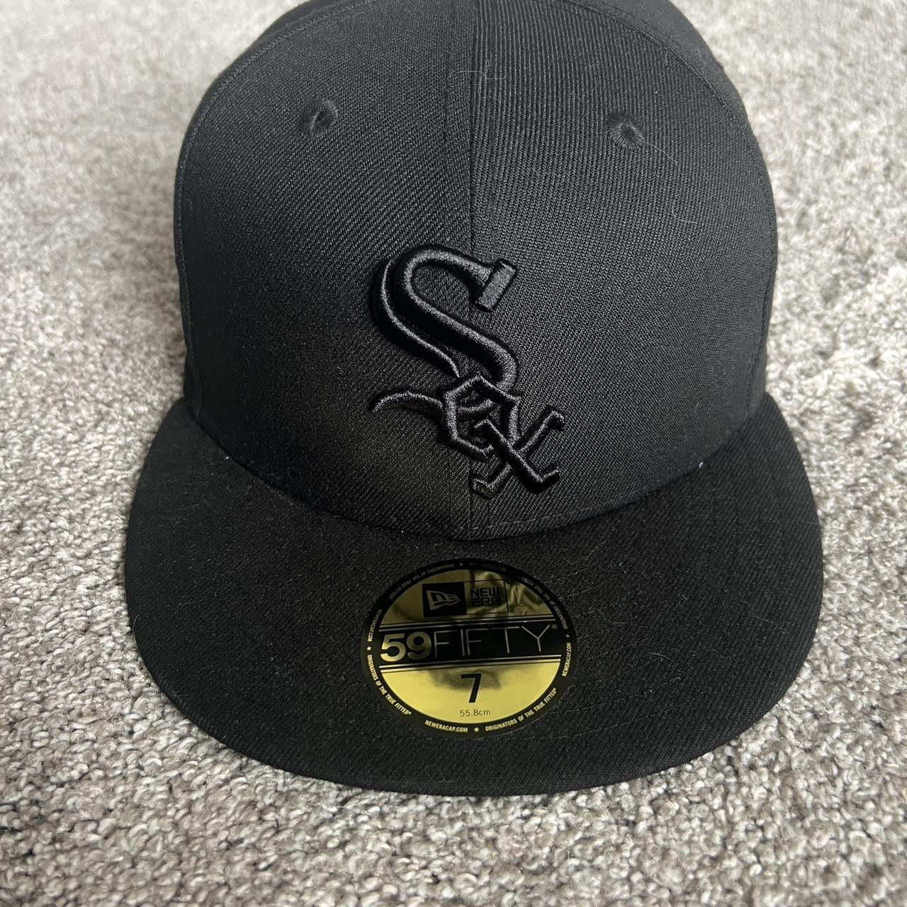 Men's New Era Black/Gold Chicago White Sox 59FIFTY Fitted Hat