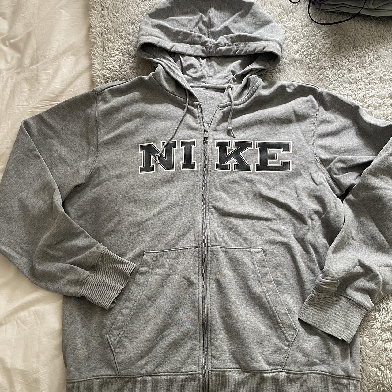 oversized nike zip up