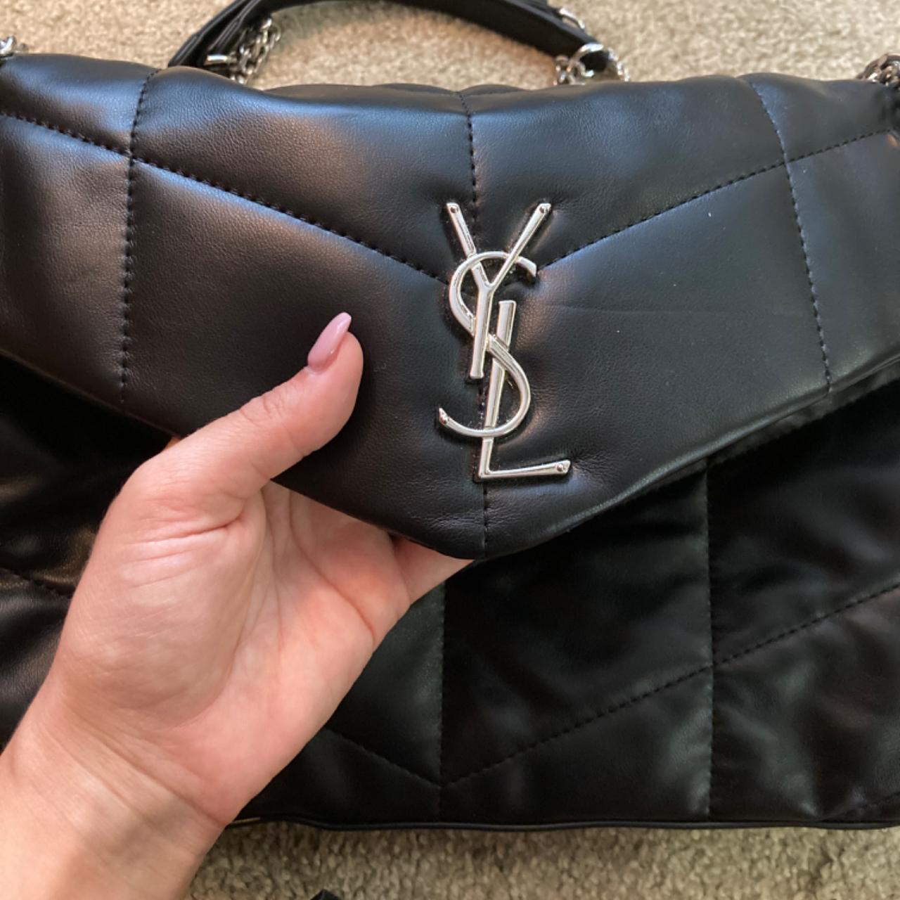 Saint Laurent Unboxing  PUFFER SMALL POUCH 