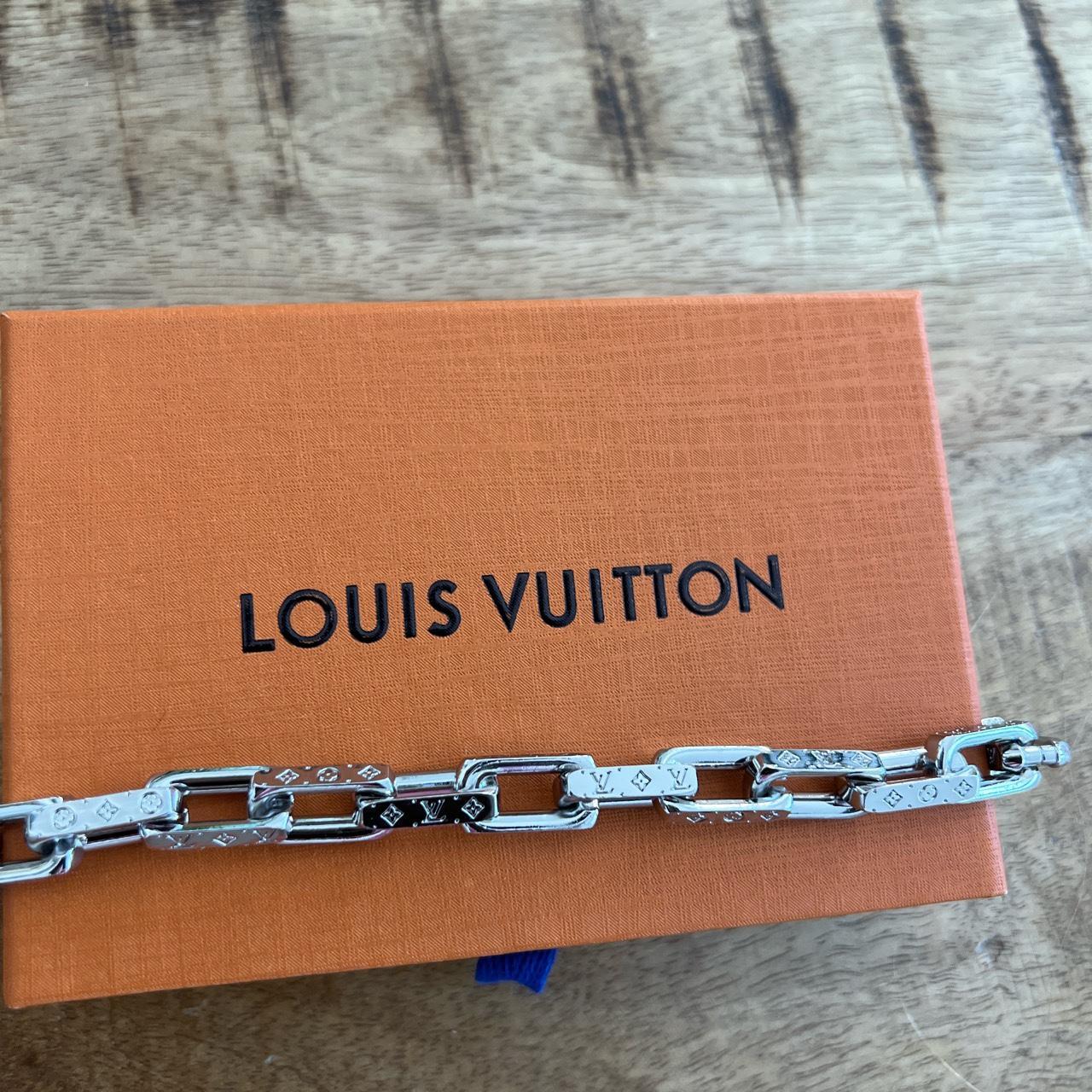 100% Authentic Louis Vuitton Chain Links Bracelet - Depop