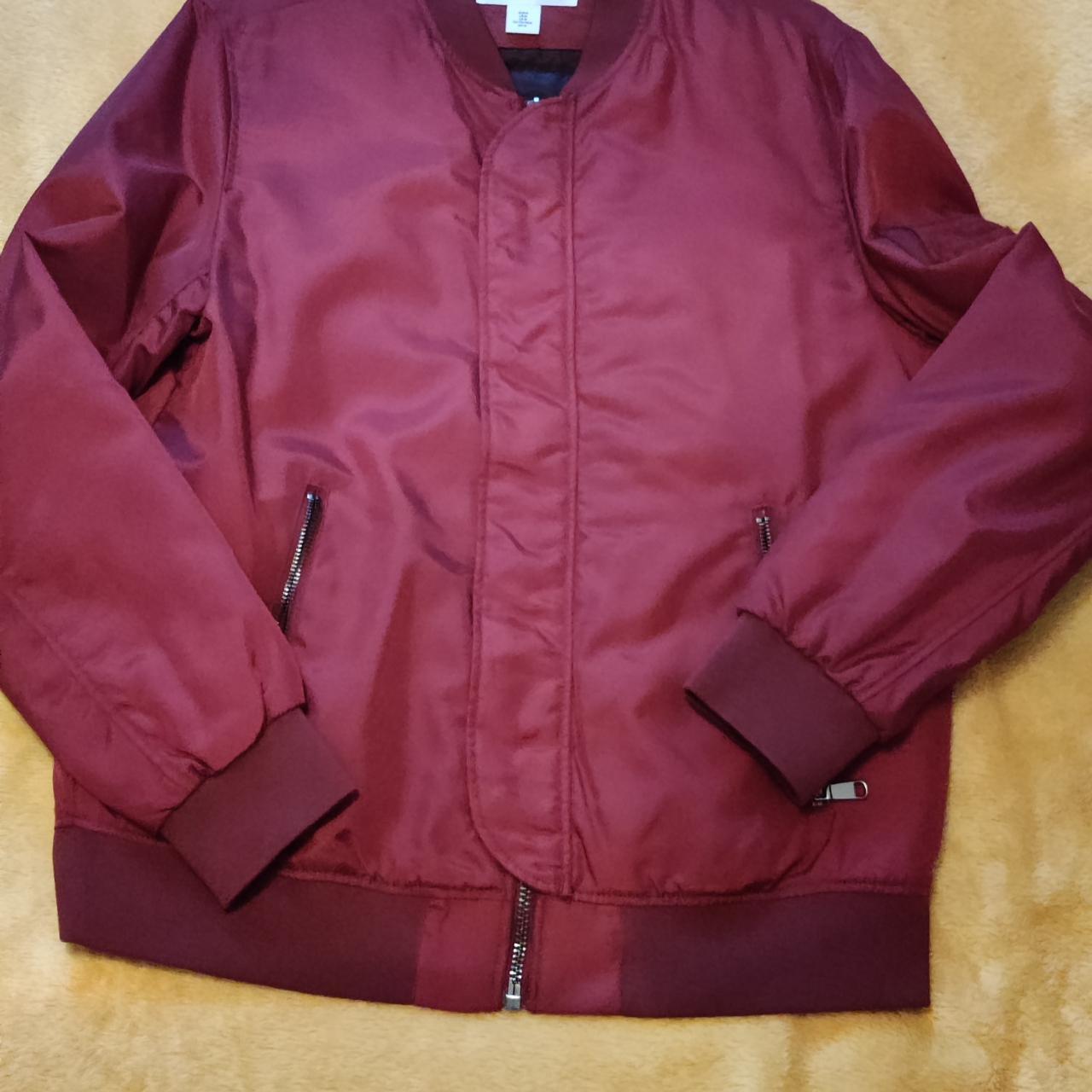 H&M Bomber Jacket Wine Size M Bundles available... Depop
