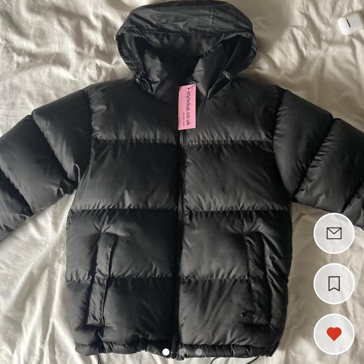 BRAND NEW BLACK PUFFER JACKET WITH TAGS - NEED GONE... - Depop