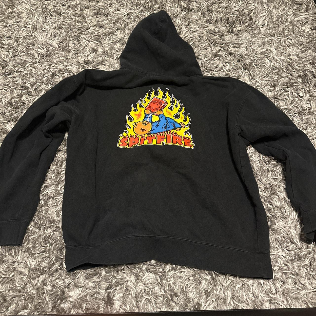 spitfire hoodie - Depop