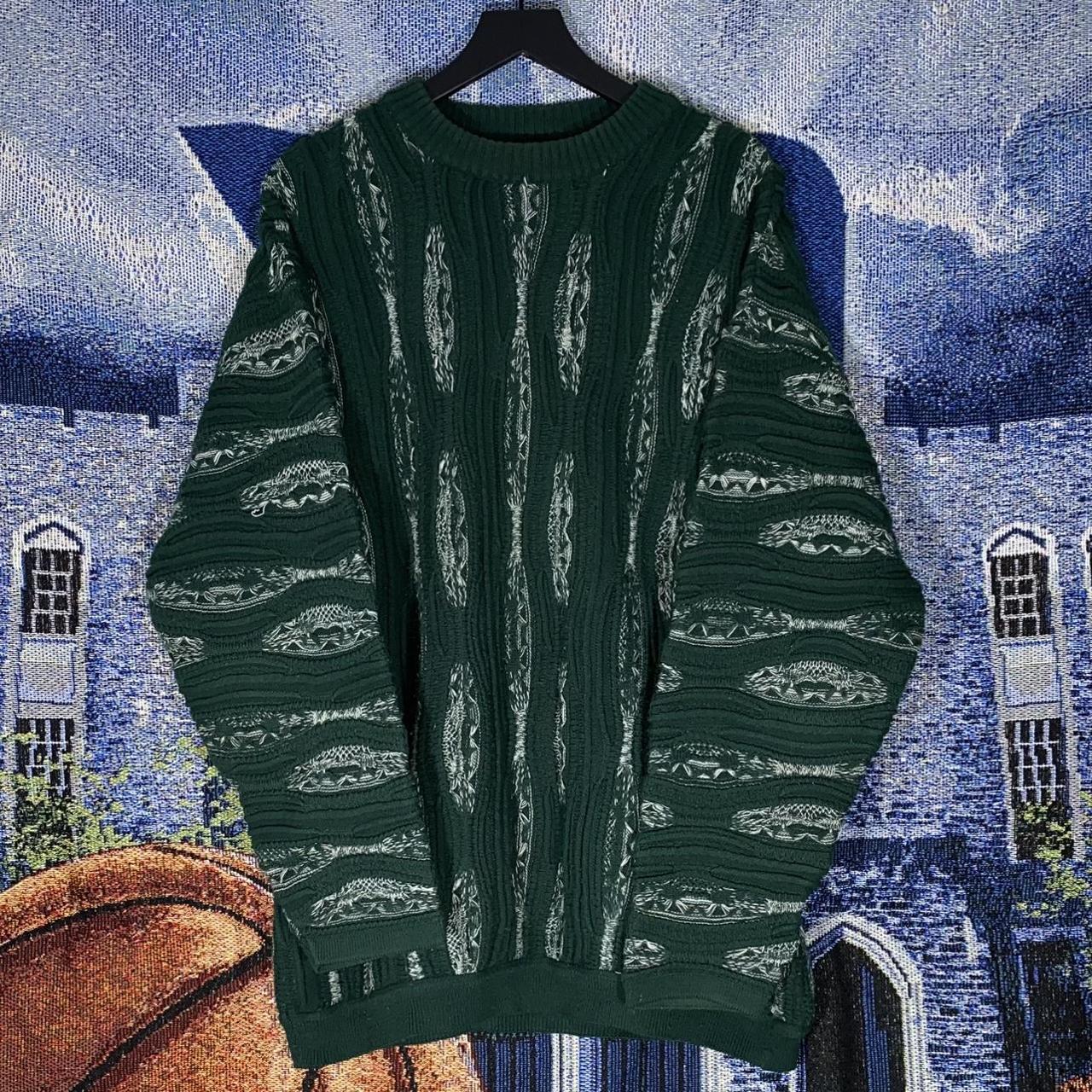 Green shop coogi sweater