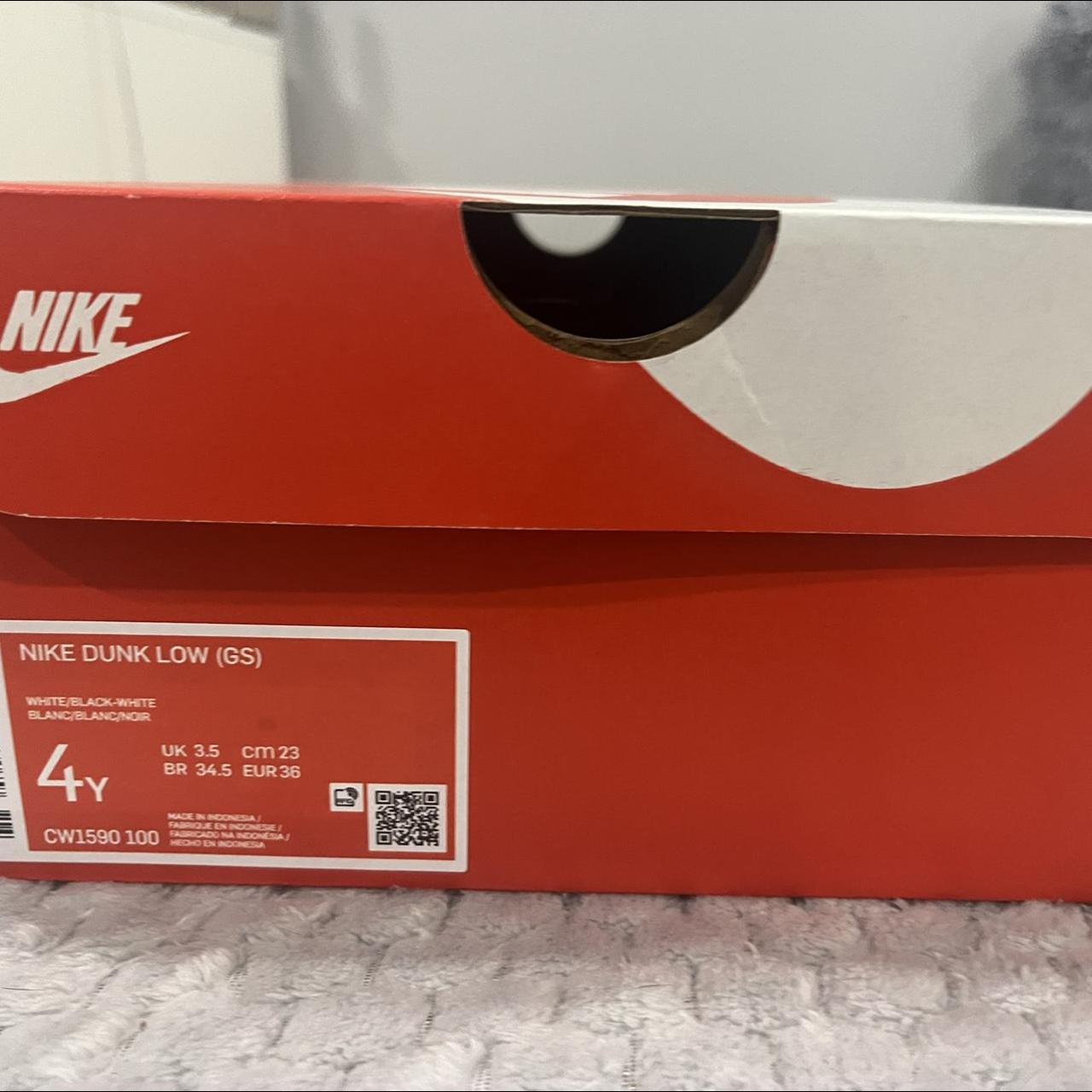 panda dunks size 4Y. Used once great conditions.... Depop