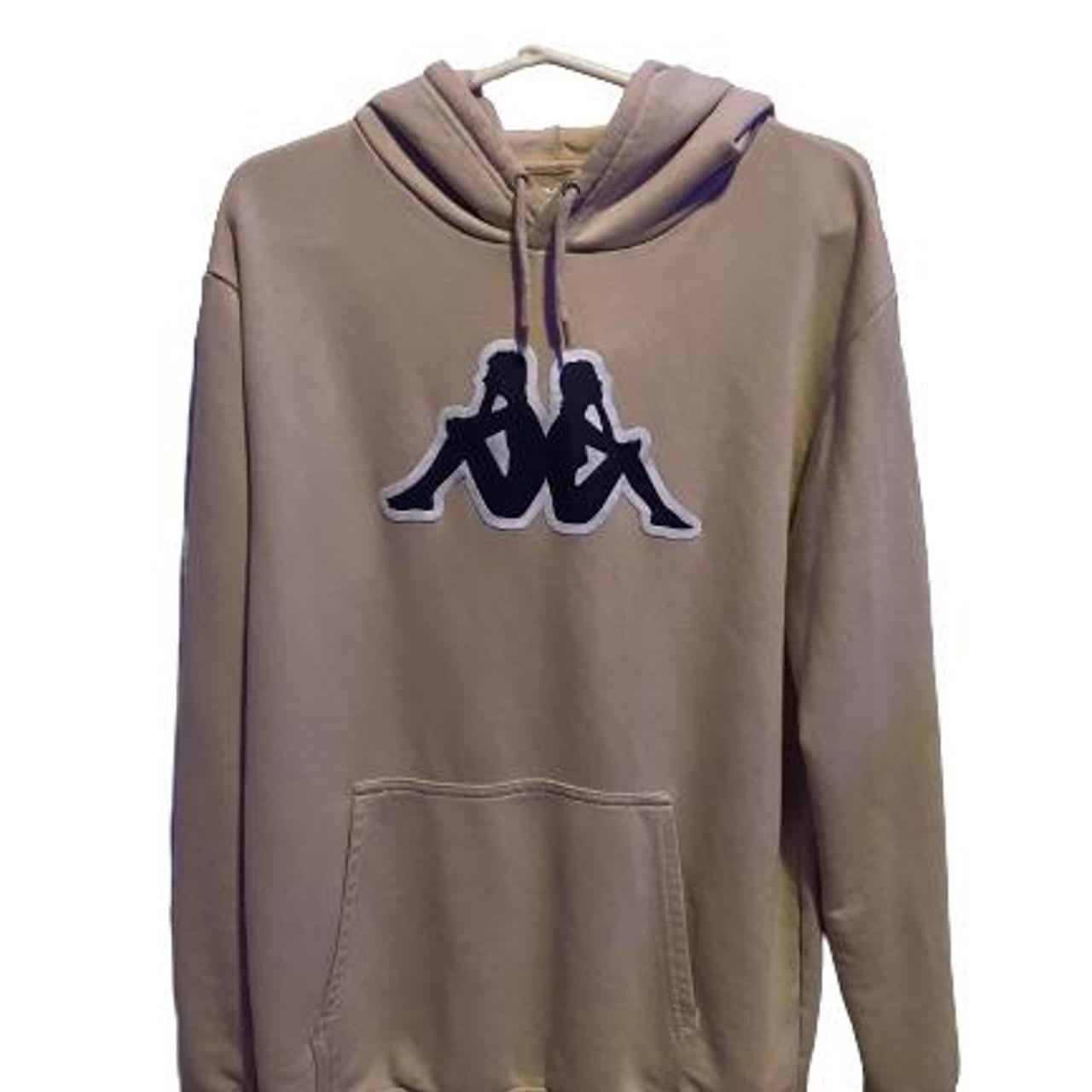 Tan best sale kappa hoodie