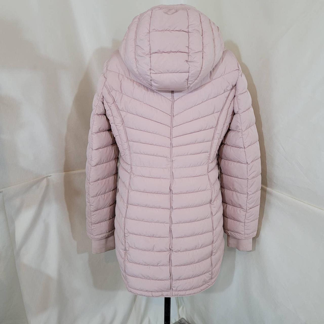 Michael Kors Women's Pink Coat | Depop