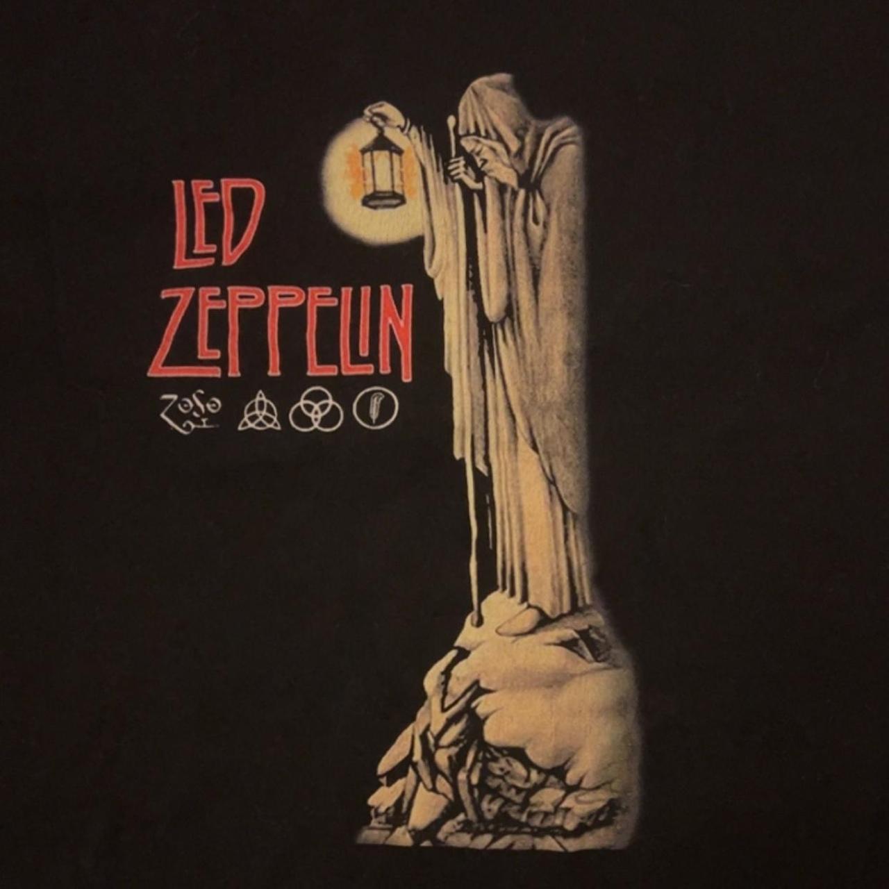 Vintage Led Zeppelin Tee Rare Piece Size L Perfect... - Depop