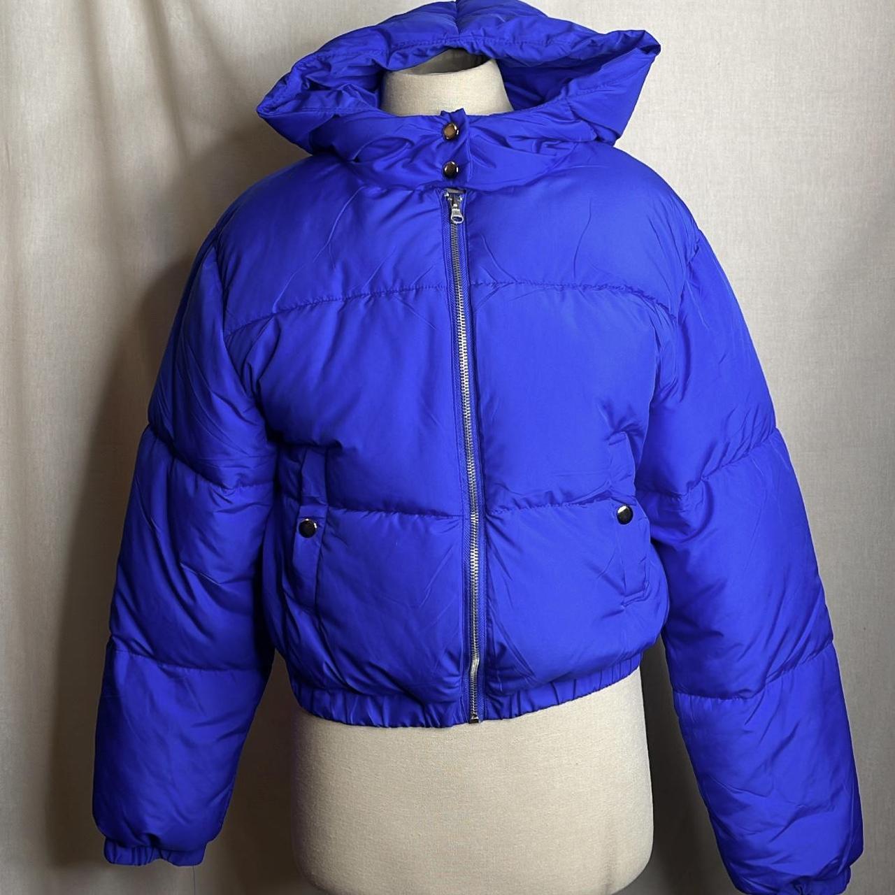 Women's Blue Jacket Depop
