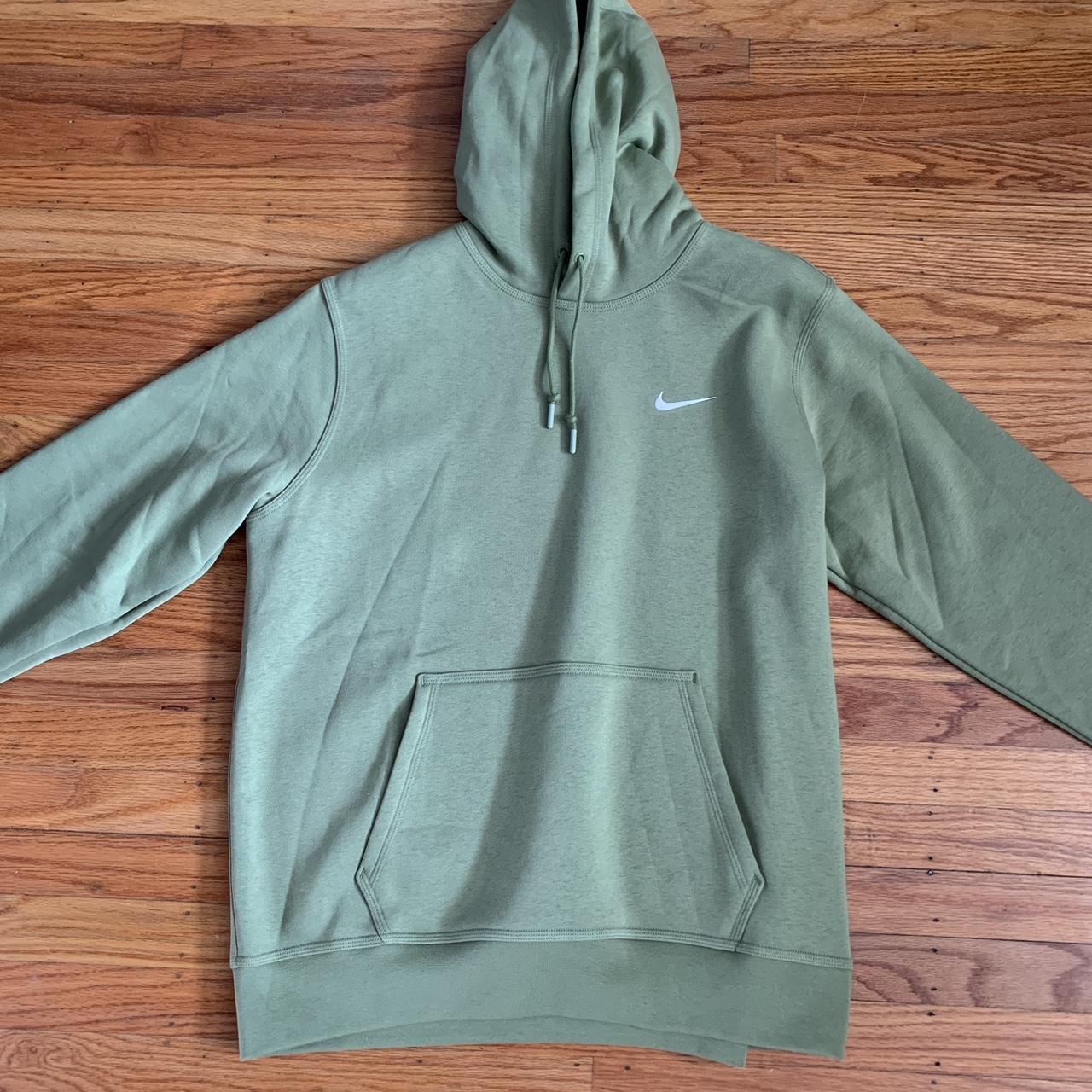 olive green sweatshirt nike
