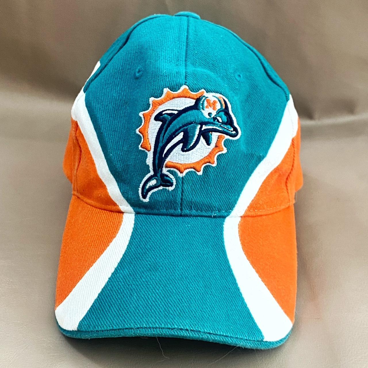 90's Modern Team NFL Miami Dolphins hat genuine - Depop