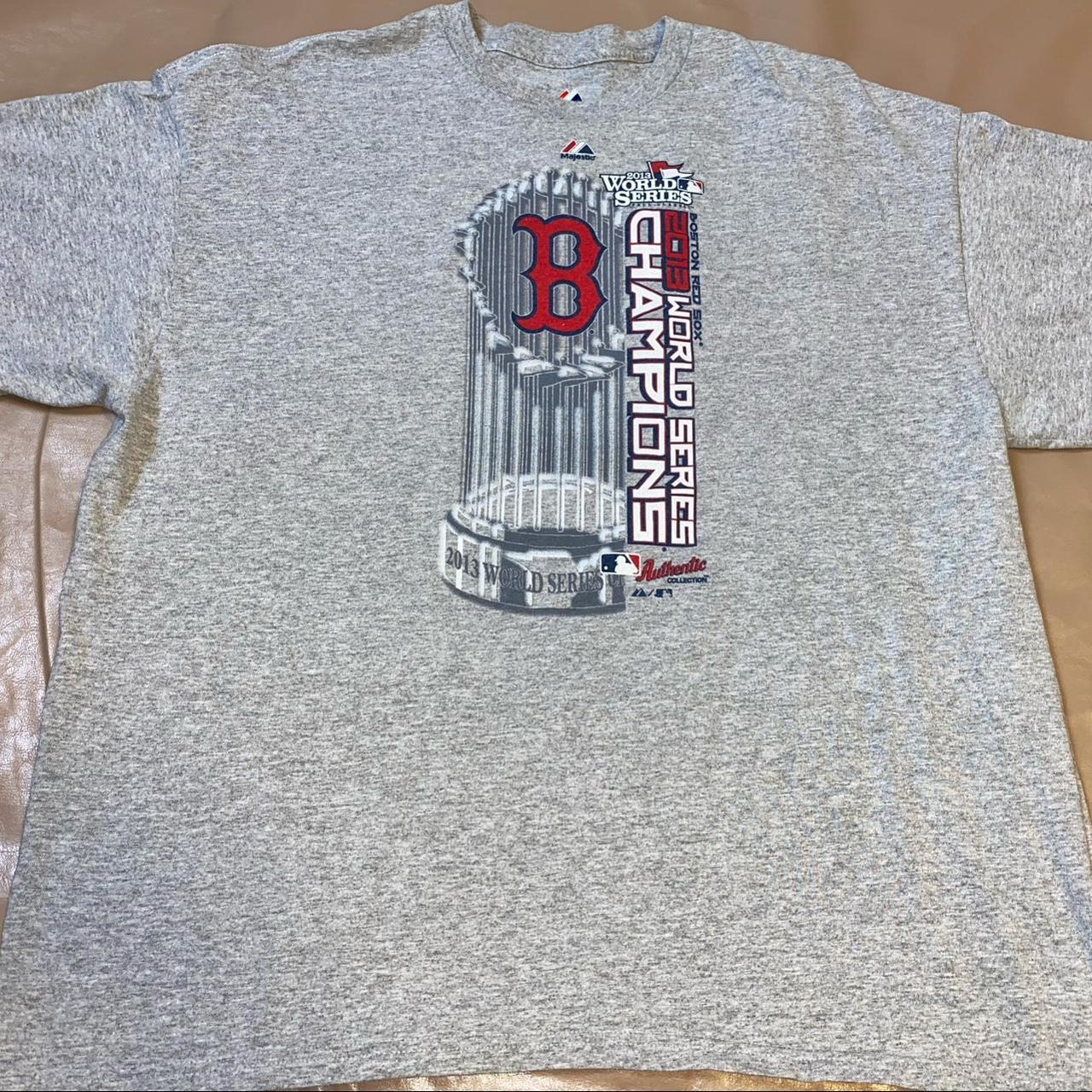 Boston Red Sox 2013 World Series Champions T-shirt Majestic Medium