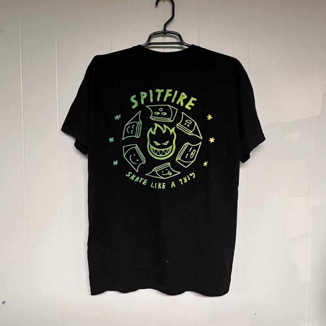 Spitfire “skate like a girl” tshirt Size medium and... Depop