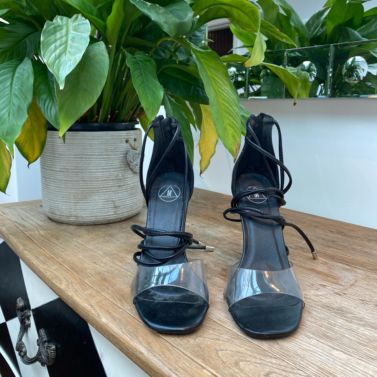 missguided lace up sandals