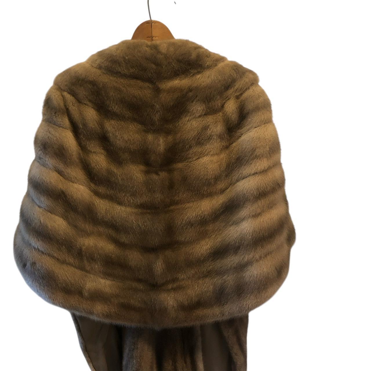 Vintage Women's Coat - Brown/Grey - One size – Ne… - image 2