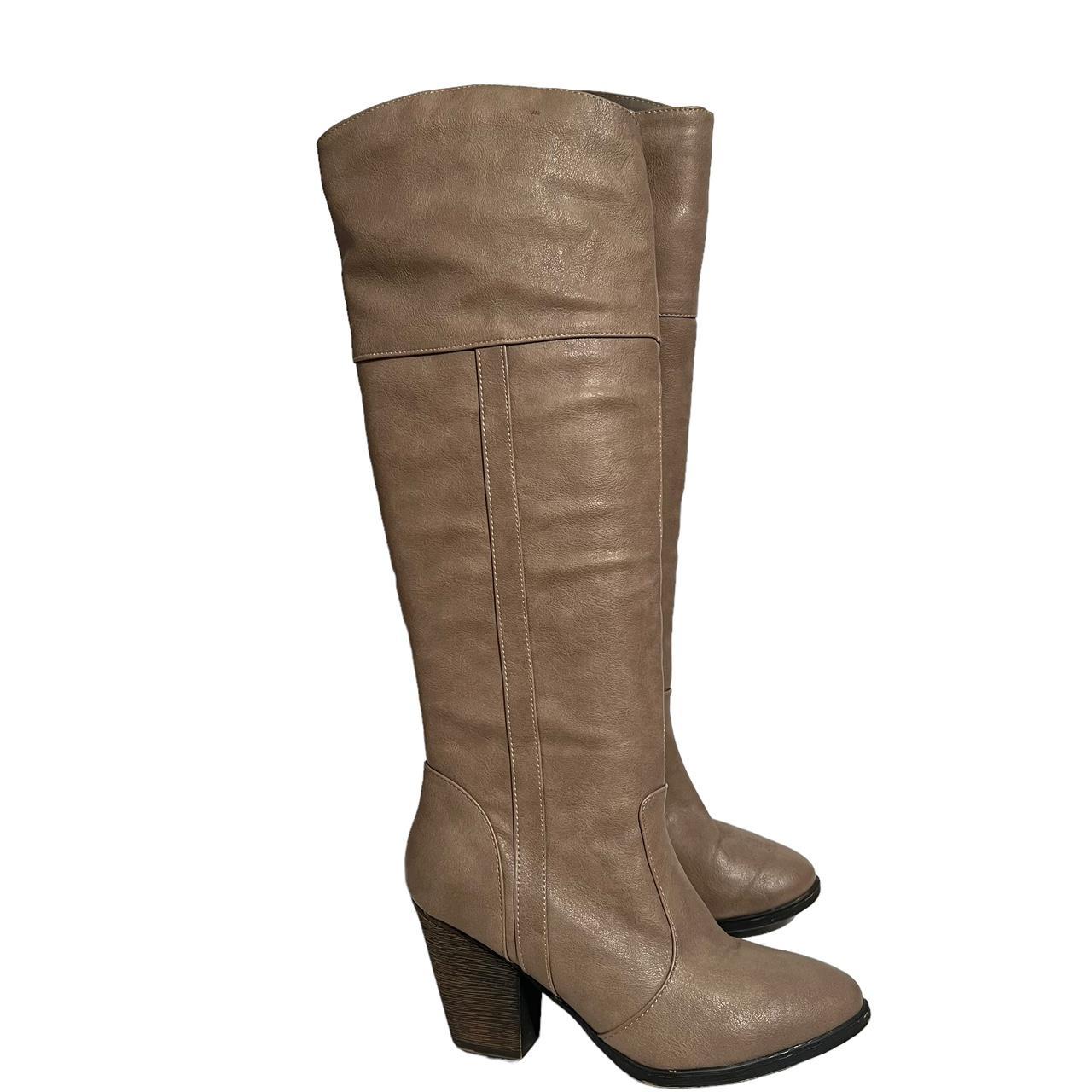 Dollhouse boots outlet over the knee