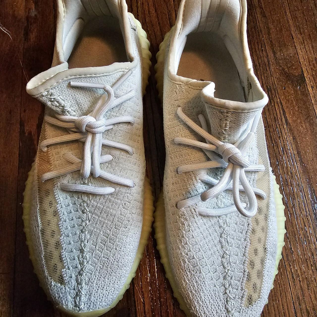 Yeezy Men's White Trainers Depop