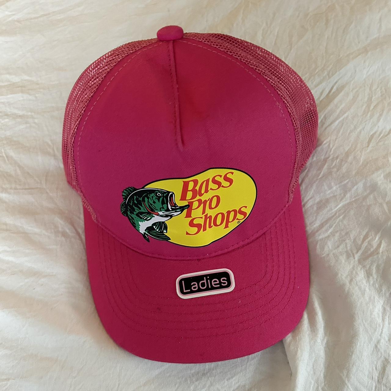 Brand new bass pro hat Pink SnapBack Depop