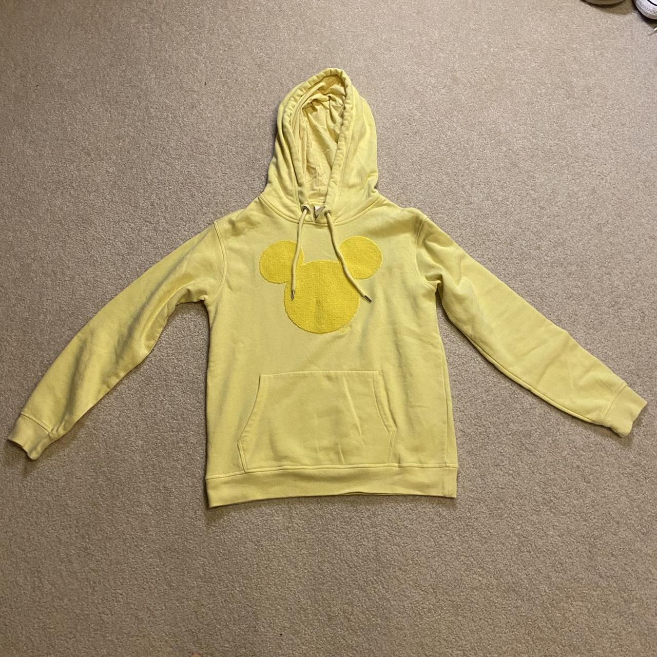 H&m yellow 2025 mickey hoodie