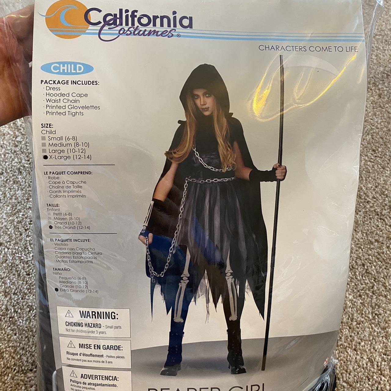California Costumes Reaper Girl Child Costume, Large