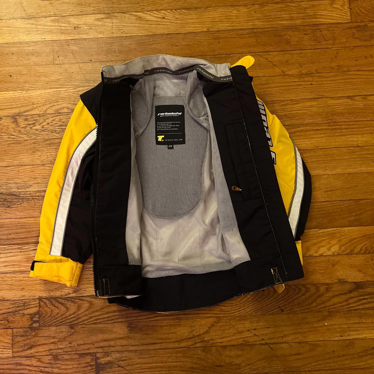 Black and Yellow Jacket Depop