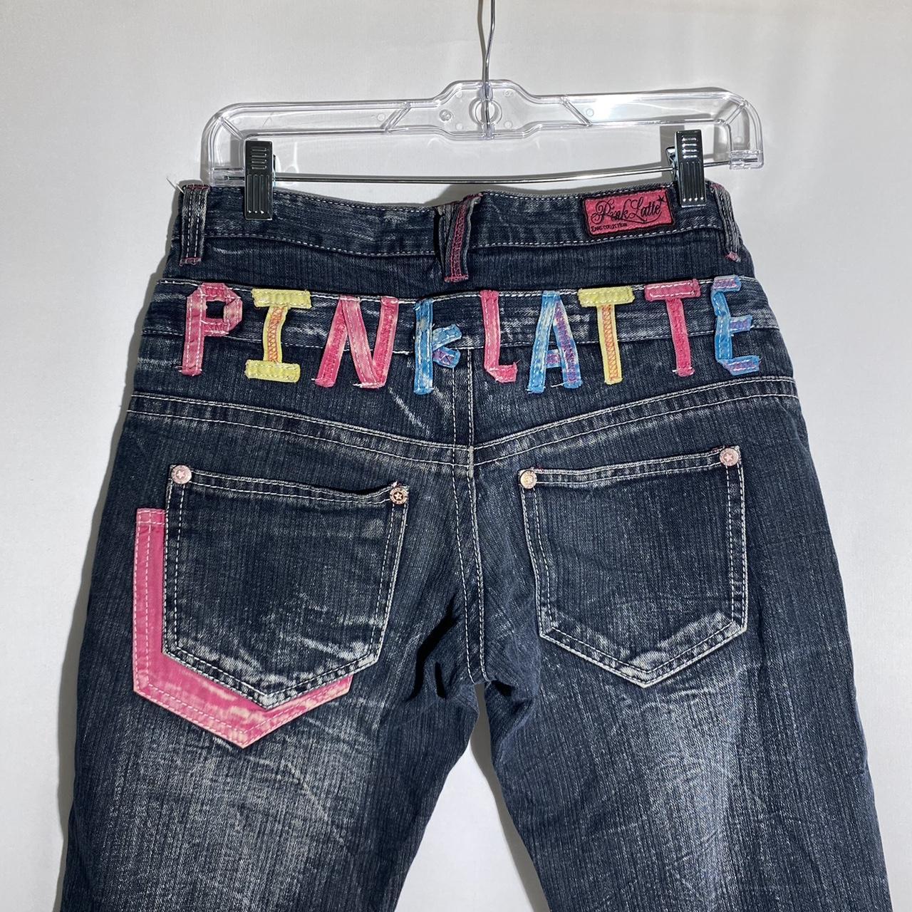 Pink hot sale latte jeans